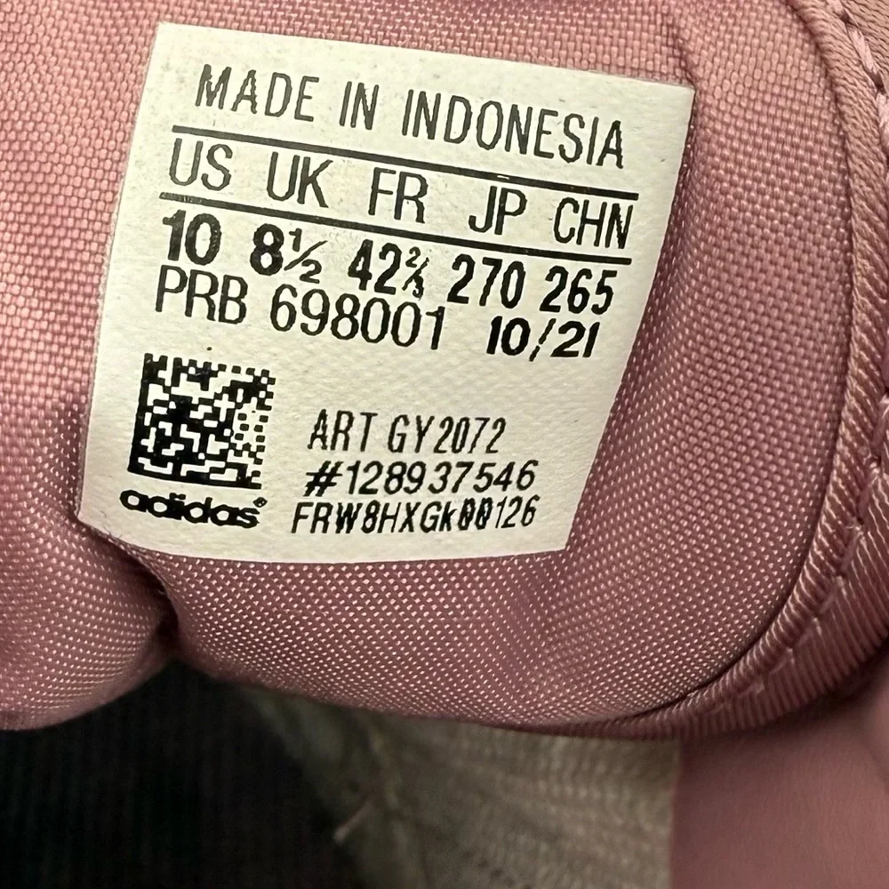 Adidas Forum Low Pink Suede Womens Sneakers Size 10